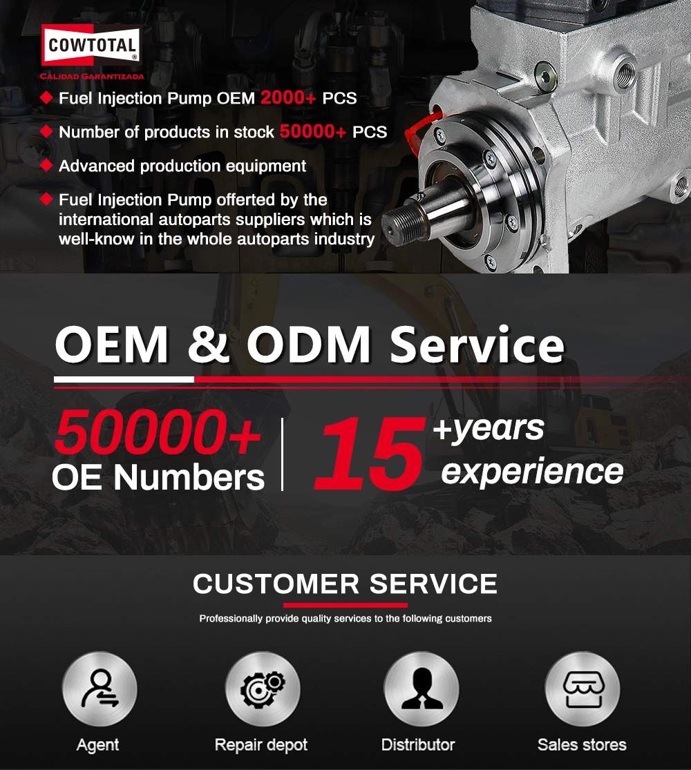 Discount One-Stop Shopping for Cummins/Caterpillar/Bosch/Denso/Komatsu/John Deere/Yanmar Diesel Fuel Injection Pump